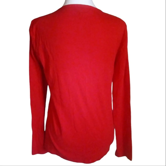 Michael Simon Event Vintage 100% Cotton Rudolph Christmas Long Sleeve Size Large - Picture 2 of 6